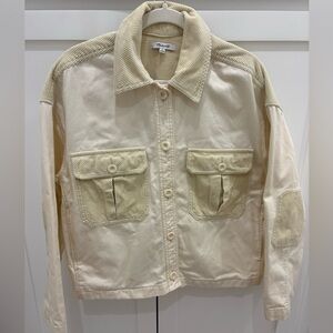 Madewell Cotton/Corduroy Jacket - Size L